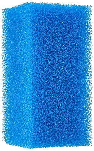 Haquoss Spugna Filtrante, 10 Ppi, Grana Grossa, 20X10X10 cm, Blu