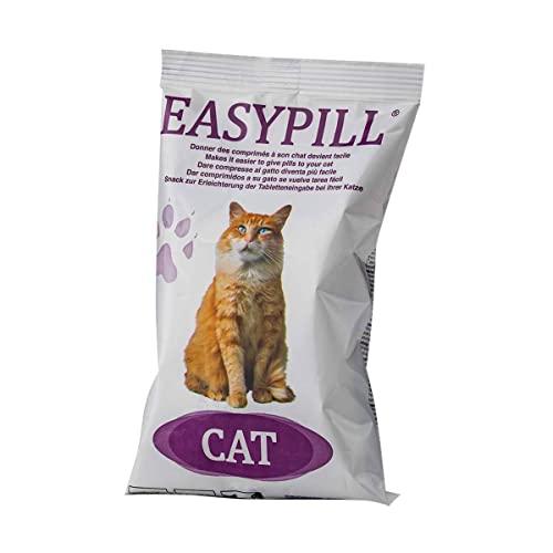 EASYPILL CAT - Pappe Imbustate Singolarmente Per Gatti, 4 tavolette da 10 grammi