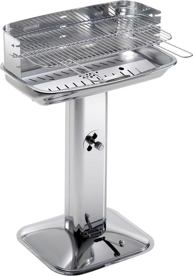 Barbecue a carbonella BBQ da giardino 60x36x 89 h cm Griglia in Acciaio - Venus X Pro