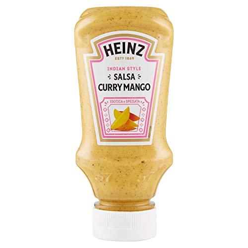Heinz Salsa Curry Mango Top Down 225g