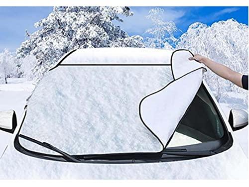 CARALL Telo Parabrezza Antighiaccio, Protezione Copri Parabrezza Auto per  Inverno e Estate, Copertura Antigelo e Parasole per Auto (200X70cm)