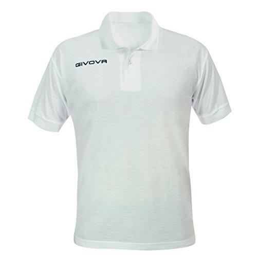 Givova Summer Polo Calcio, Bianco, S
