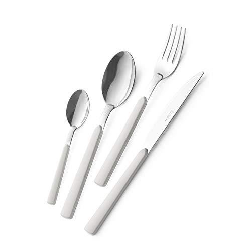 EME POSATERIE SET POSATE FAST BIANCO 19 24 PZ CONFEZIONE BARATTOLO