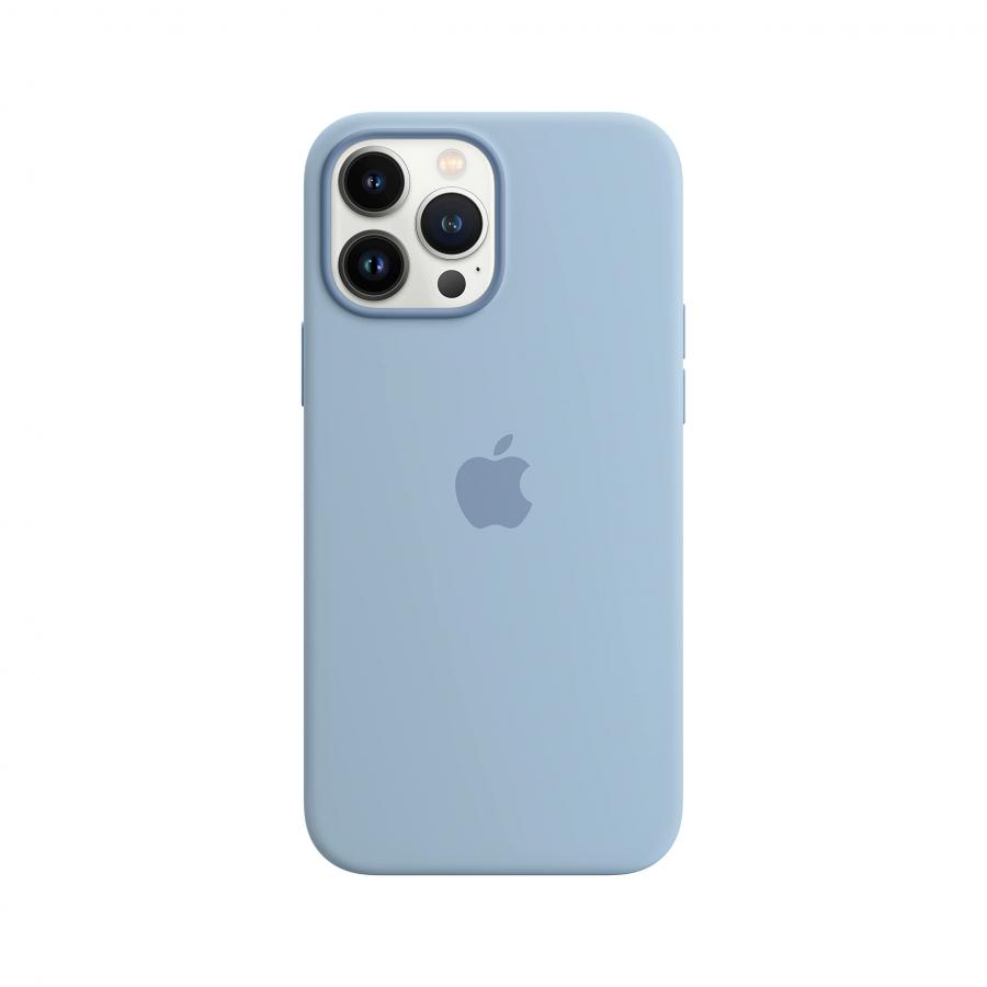 Apple Custodia MagSafe in Silicone (per iPhone 13 Pro Max) - Celeste nebbia
