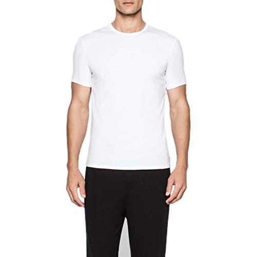 Calvin Klein Underwear - 2P S/S Crew Neck, T-Shirt Uomo, White 100, X-Large