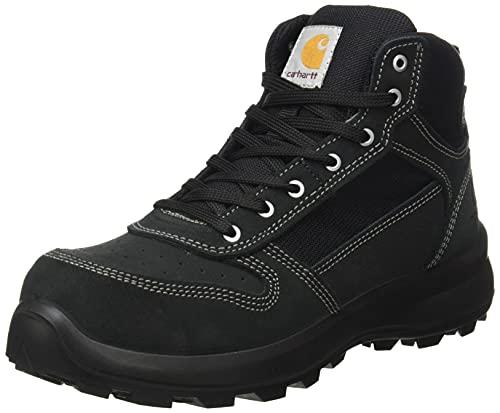 Carhartt Michigan Sneaker Midcut Zip Safety Shoe S1P, Industrial Unisex-Adulto, Nero, 43 EU