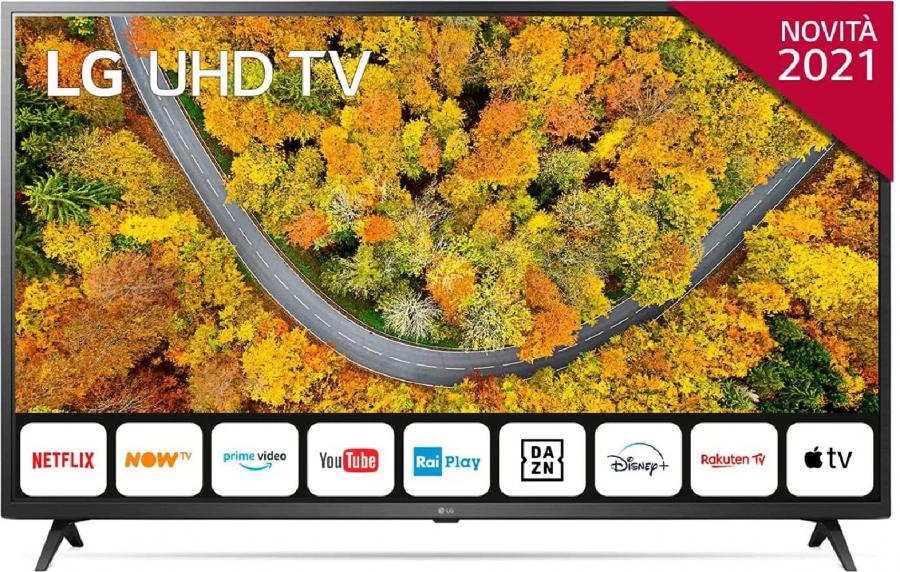 Lg 50UP75006 - Smart TV 50 Pollici 4K LED DVB-T2 Wifi