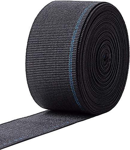IPEA Cinghia Elastica per Divano, Sedie, Poltrone, Tappezzeria – 10 Metri di Lunghezza – Fascia Tirante per Sedute e Schienali per Divani – Diametro 70 mm – 1 riga