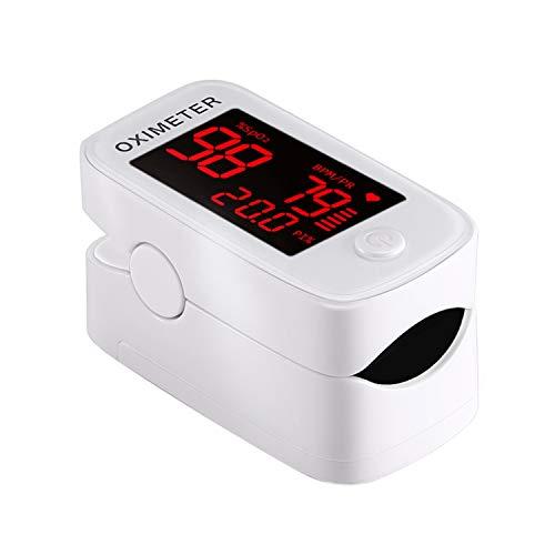 Fingertip Pulse Oximeter YM101, saturimetro portatile saturazione SpO2% pulsazioni, indice di perfusione PIce di