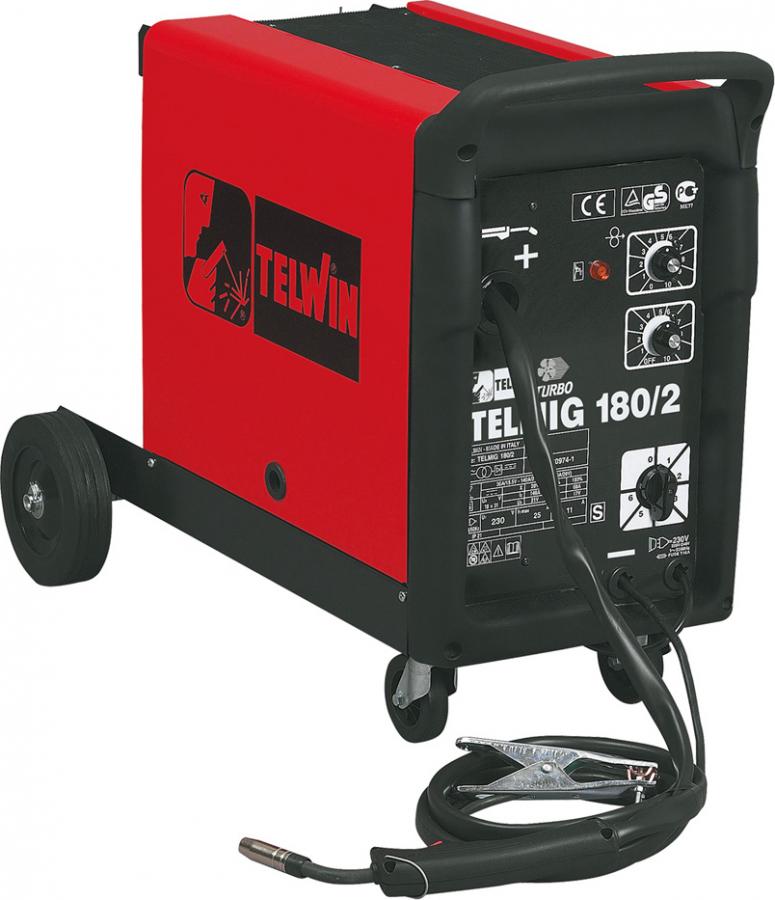 Saldatrice a Filo Telmig 180/2 Turbo 170A 230V - 821055
