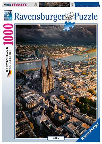 Ravensburger Puzzle, Puzzle 1000 Pezzi, Cattedrale di Colonia, Puzzle per Adulti, Collezione Germania, Puzzle Ravensburger - Stampa di Alta Qualità