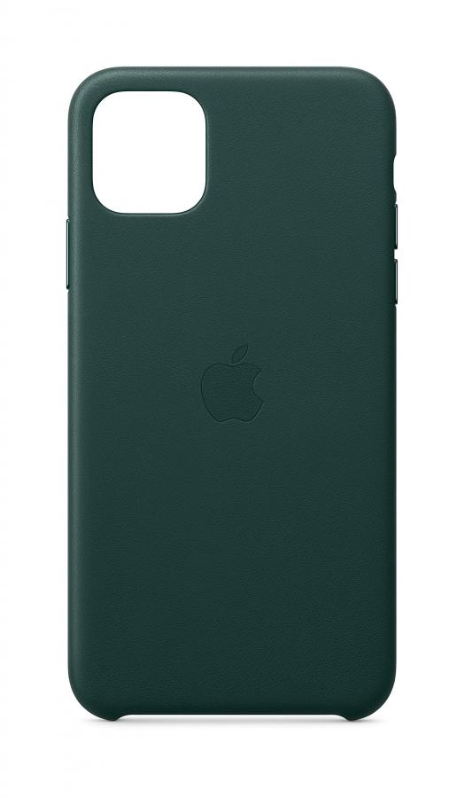 Apple Custodia in Pelle (per iPhone 11 Pro Max) - Verde Foresta
