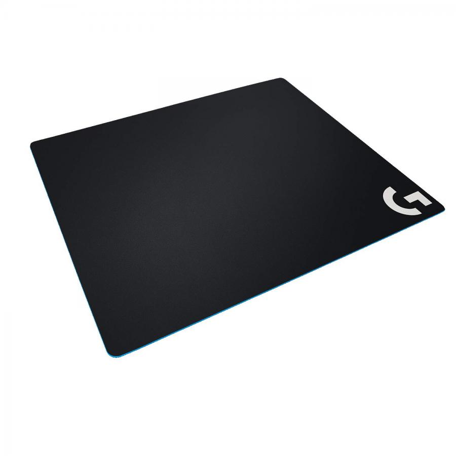 Logitech G640 Tappetino Mouse Gaming Grande in Tessuto, Mouse Pad 460 x 400 mm, Spessore 3 mm, Attrito Moderato, Superficie Uniforme, Base in Gomma Stabile e Confortevole, Arrotolabile, Nero