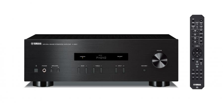 Yamaha A-S201 Amplificatore Integrato, Nero