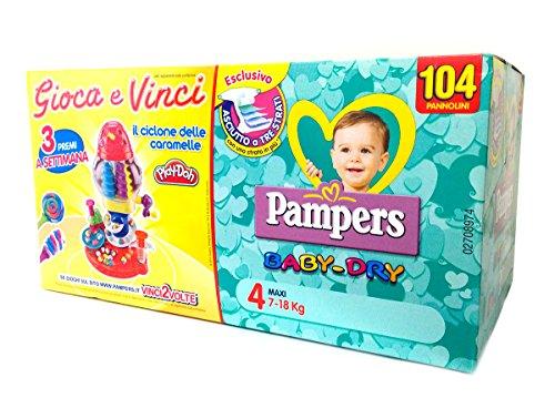 Pampers Pannolini Baby Dry 4 Maxi Quadripacco