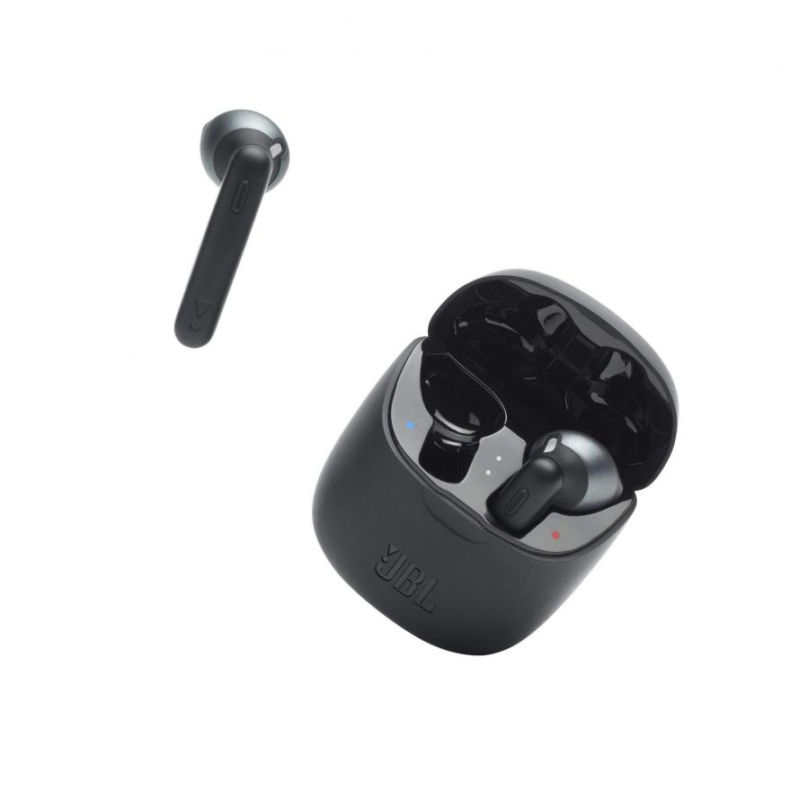 JBL TUNE 225TWS Cuffie In-Ear True Wireless Bluetooth, Auricolari senza Fili con Microfono Integrato per Musica, Chiamate e Sport, Fino a 25h di Autonomia, Custodia di Ricarica, Colore Nero
