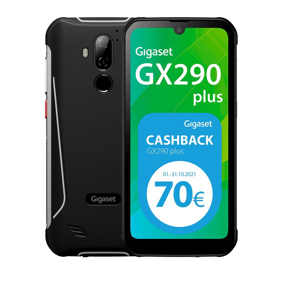 Gigaset GX290 Plus smartphone Rugged con Batteria da 6200 mAh e ricarica rapida, Octacore, 4GB + 64GB