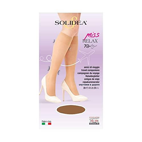 Solidea Miss Relax 70 Gambaletto, Camel, Taglia 2M - 54 ml
