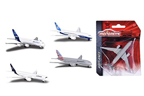 Majorette 57980 - Modellino Aereo Di Linea Licenza (Sogg.Casuale), Modelli assortiti, 1 pezzo