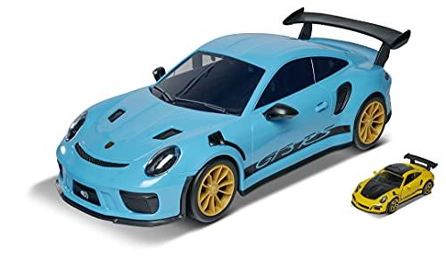 Majorette- Porsche 911 Gt3 Rs Carry Case, 212058194 , + 3 Anni, 35 Cm ,Scrigno, Incluso Anche Modellino