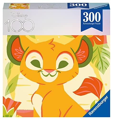 Ravensburger - Puzzle Disney Il Re Leone, 300 Pezzi, 8+, Limited edition Disney 100