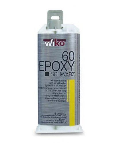 EPOXY KLEBER BLACK Doppelkartusche 50 ml