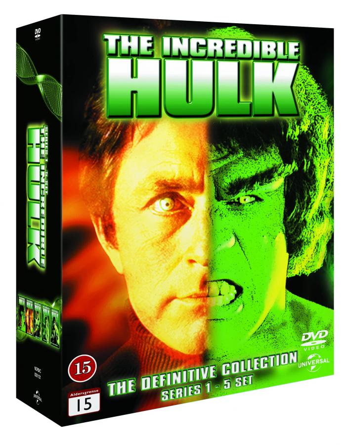 UNIVERSAL SONY PICTURES NORDIC The Incredible Hulk - The Complete Series (23 Disco) - Dvd