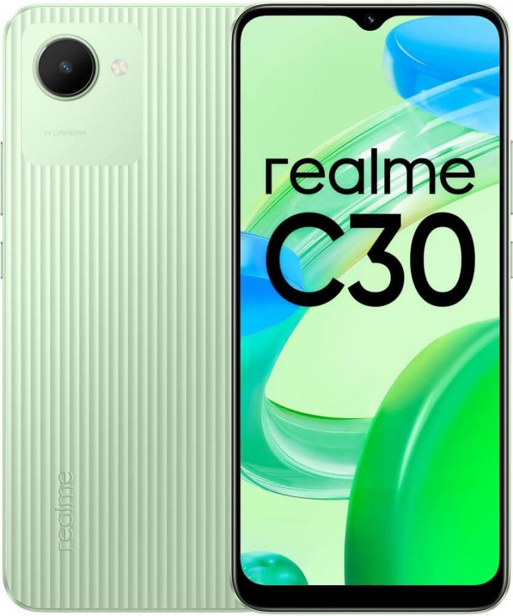 realme C30 16,5 cm (6.5") Doppia SIM Android 11 4G Micro-USB 3 GB 32 GB 5000 mAh Verde