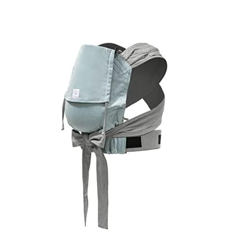 Marsupio Stokke Limas - marsupio in crescita per bambini dalla taglia 50 alla 86 (da 3 a 15 kg) - Ultra leggero ed ergonomico - colore: Turquoise Grey Melange