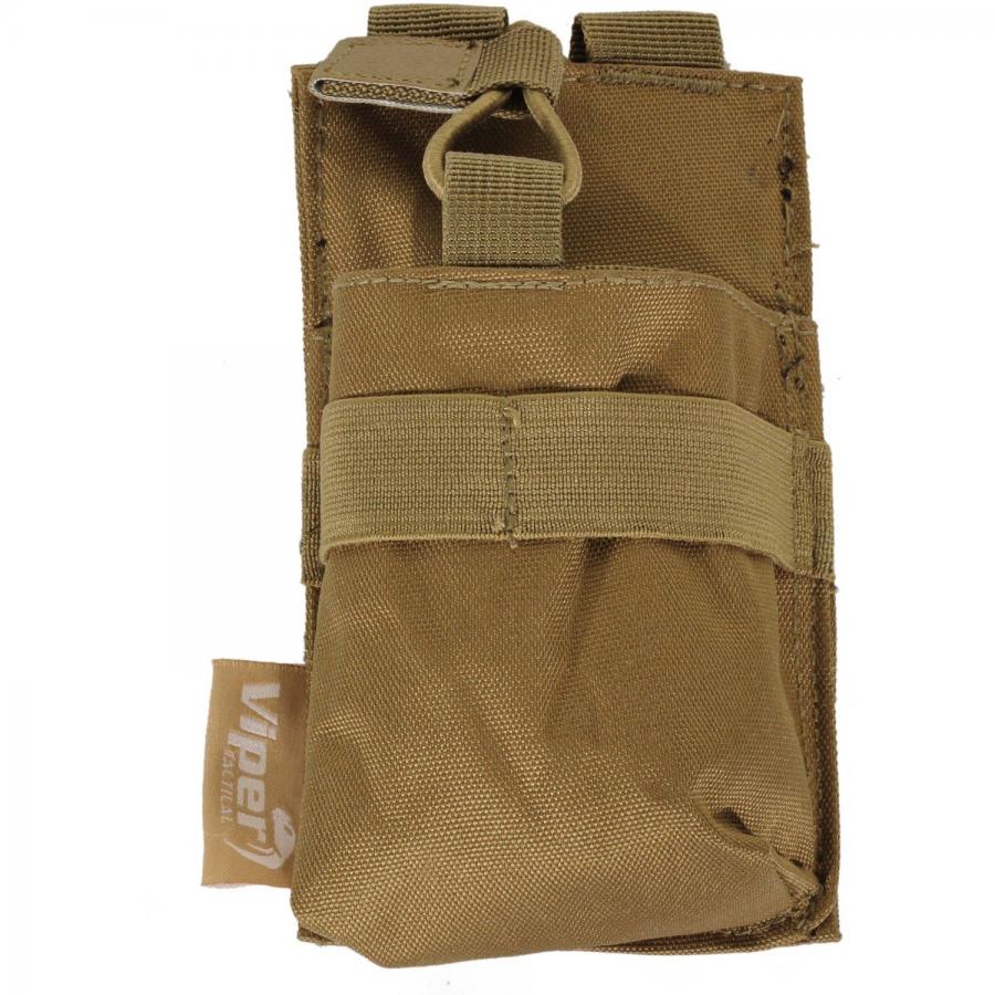 Viper TACTICAL - Astuccio modulare per ricetrasmittente/GPS - Coyote