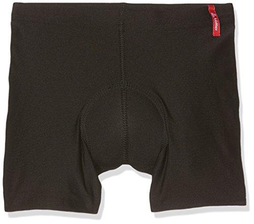 Löffler Ki. Radunterhose Elastic, Mutandine Bambino, Nero, 128