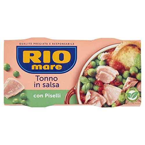 Rio Mare - Tonno in Salsa Piselli e Tonno, Piatto Pronto da Gustare anche Caldo, 2 Lattine da 160g