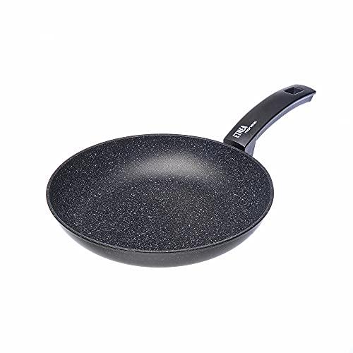 Moneta Etnea Padella, Alluminio, Nero, 28 cm