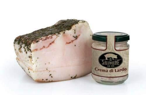Crema di Lardo Vasetto gr.200 Spalmabile - Norcineria Umbra Produzione Artigianale - Gluten Free - Il Salumiere 1978