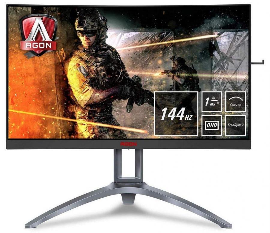 AOC AGON AG273QCX Monitor Gaming Curvo da 27