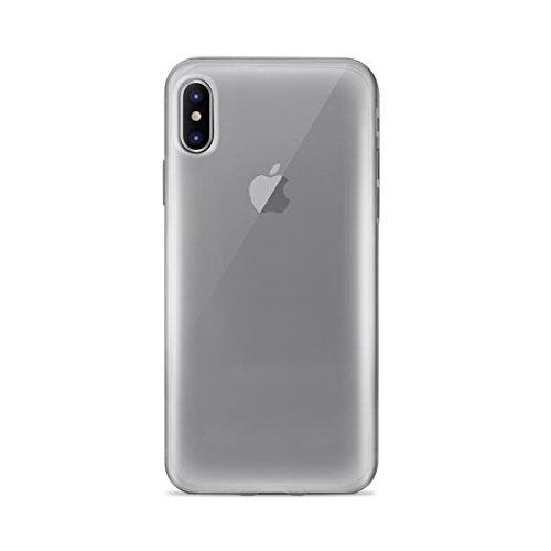 PURO IPCXPLASMATR Cover Plasma per iPhone X, Trasparente