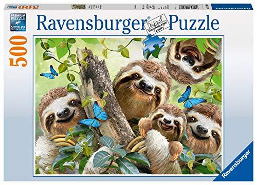 Ravensburger Italy 14790 Selfie tra Bradipi Puzzle 500 Pezzi