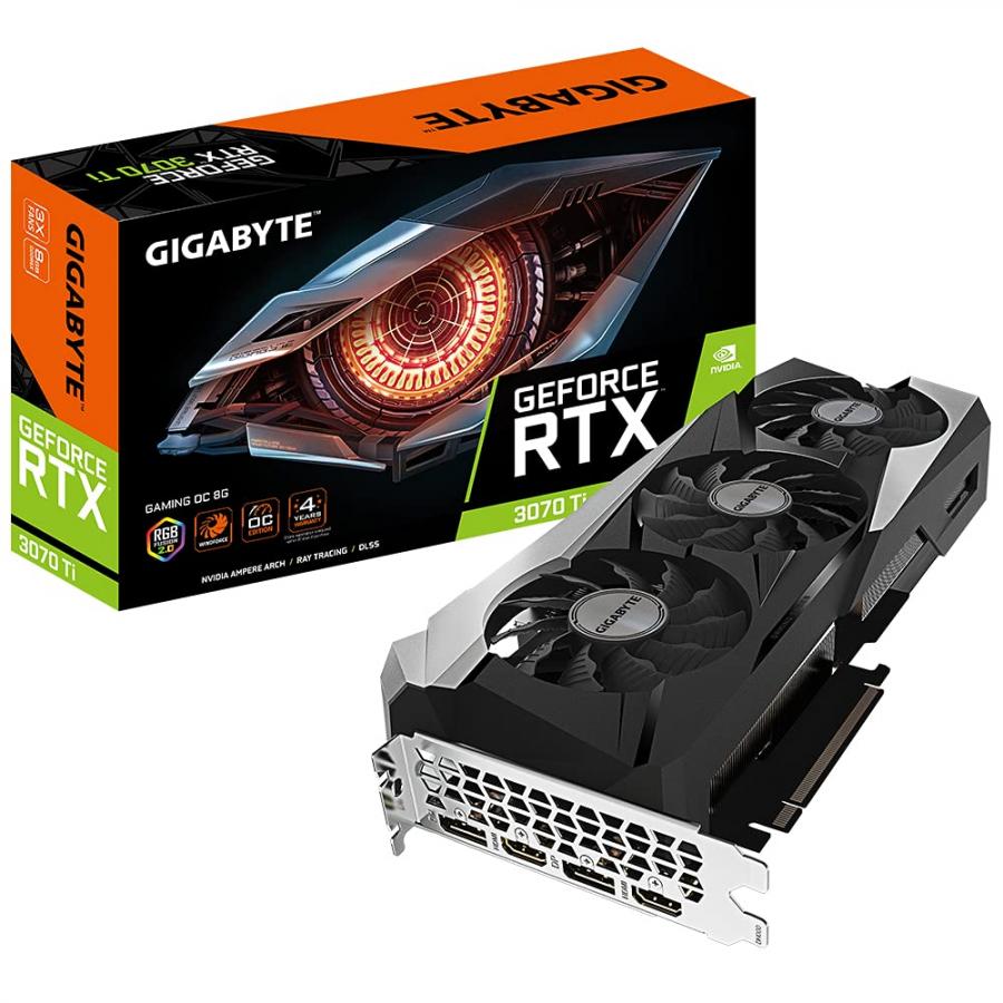 Gigabyte GeForce RTX 3070 Ti GAMING OC - Scheda grafica da 8 GB