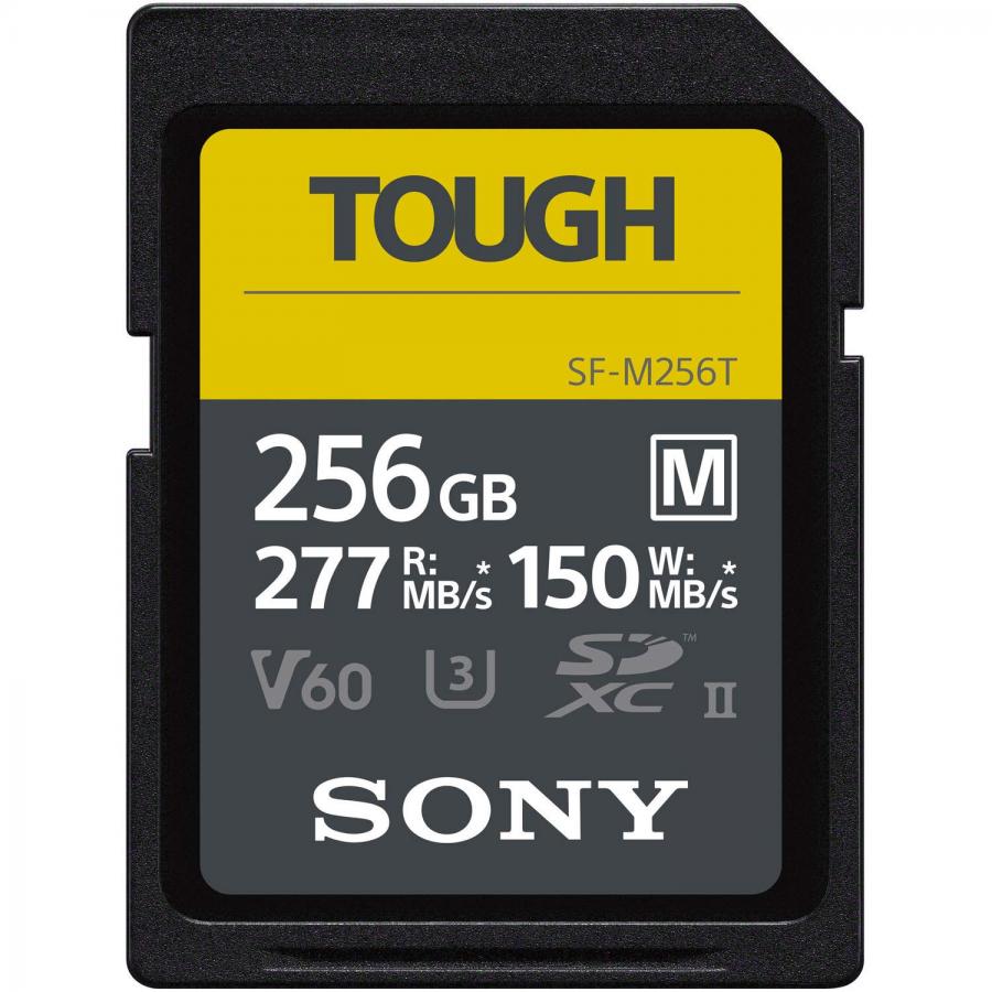 Scheda di memoria digitale SDHXC da 256 GB serie SF-M UHS-II U3 V60 SDHXC – lettura 277 MB/s scrittura 150 MB/s SFM256T