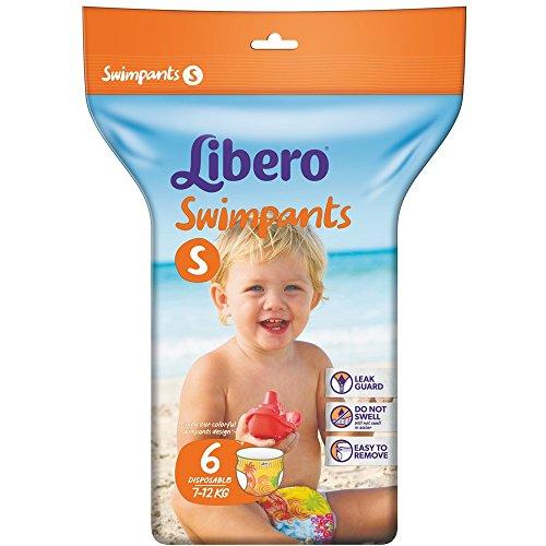 Libero Swimpants Pannolino Bimbo, Taglia S, 6 Pezzi - 10 ml