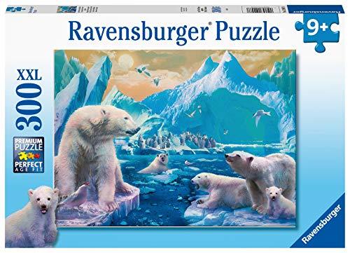 Ravensburger 129478 Regno dell'Orso Polare, Puzzle 300 Pezzi XXL per Bambini, Età Raccomandata 9+