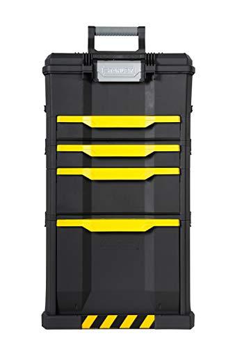 STANLEY 1-79-206 Carrello Porta Utensili, 3 in 1, 86,6 x 48,8 x 34,8 cm