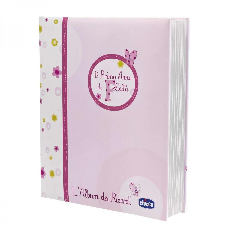 Portafoto Libro Ricordi Rosa. - 23101