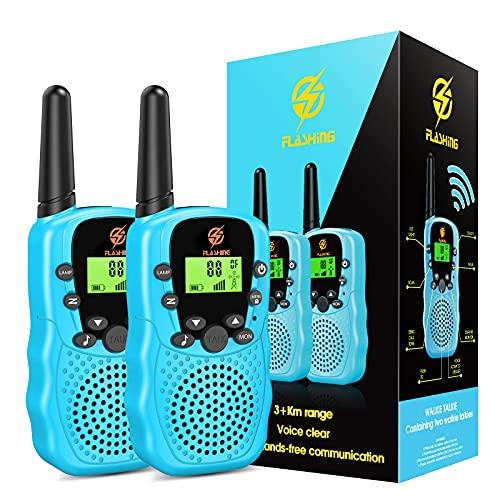 EUCOCO Giochi Bambini, Walkie-Talkie Regalo Bimbo 3-10 Anni Maschio Gi –