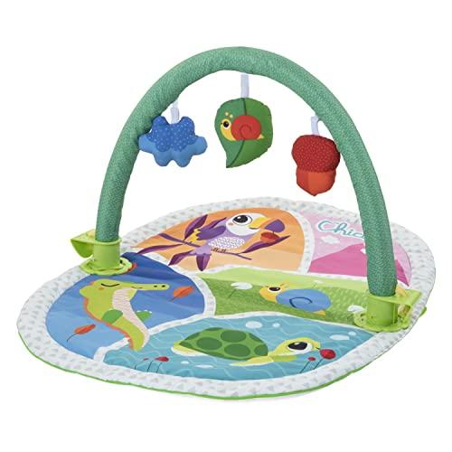 Chicco - Palestrina Attività 3 in 1 Compatibile Next2Me, Palestrina Neonato Multifunzione con Morbido Tappeto Bambini, Arco Giochi con 3 Pendenti e Pannello Lettino, 0+ Mesi