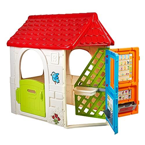 Feber- Girohouse Teatro Include Una Porta Girevole con 6 Diverse Aree di Gioco per i Bambini dai 2 Anni, Multicolore, 800013221