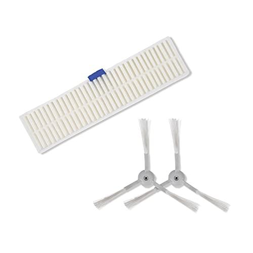 Rowenta ZR740002 Explorer, Cepillos laterales y Filtro Robot Serie 60, Blanco/Gris