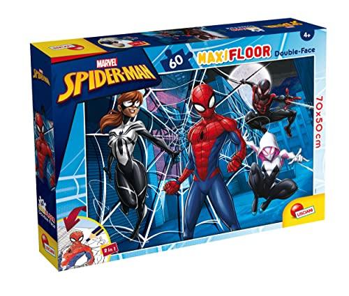 Lisciani Giochi Marvel Puzzle DF Maxi Floor 60 Spiderman, 99757