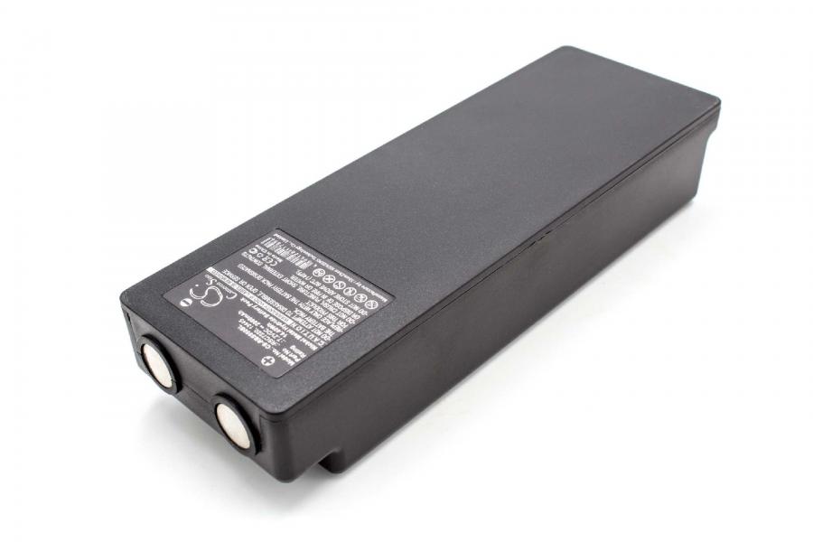 vhbw NiMH batteria 2000mAh (7.2V) per telecomando per gru remote control Palfinger Scanreco 590, 592, 790, 960, BS590, Cifa, EA2512, EEA2512, Effer