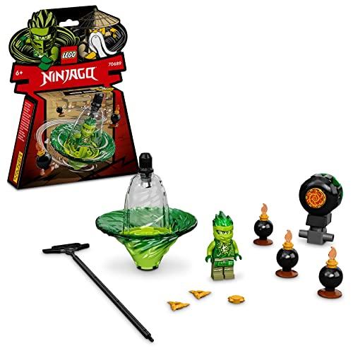 LEGO NINJAGO Addestramento Ninja di Spinjitzu con Lloyd, Set con Action Figure, Trottola Giocattolo, Allenamento Piccoli Maestri di Spinner, 70689
